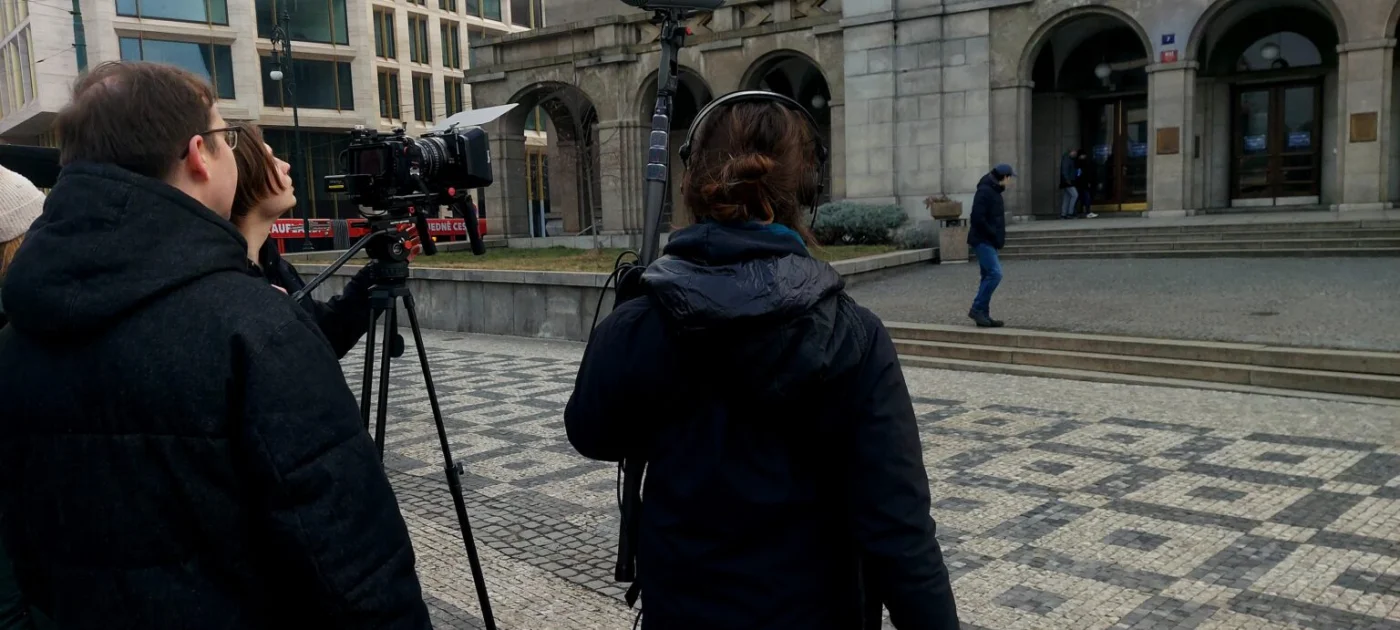 Behind the scenes