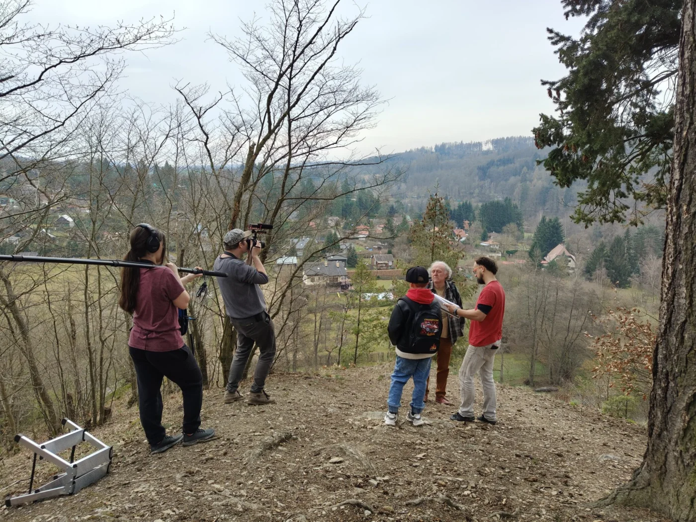 Behind the scenes